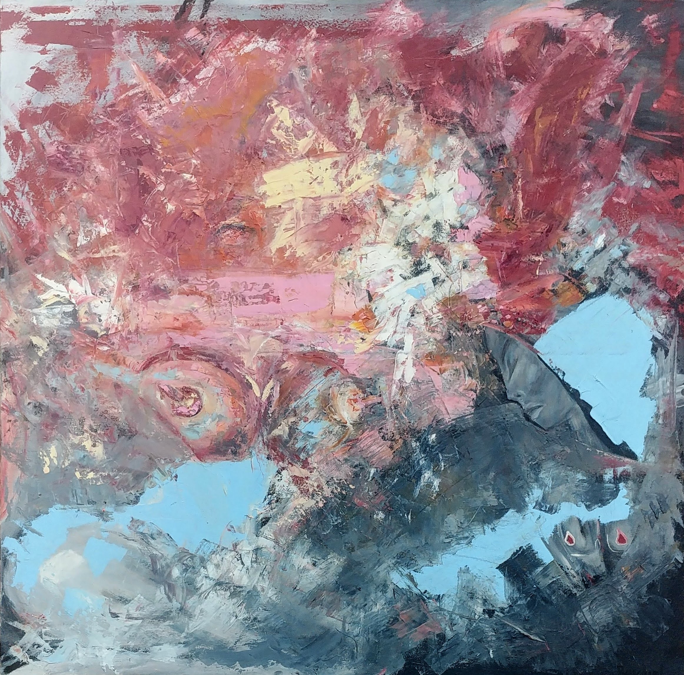 Duży obraz abstrakcyjny