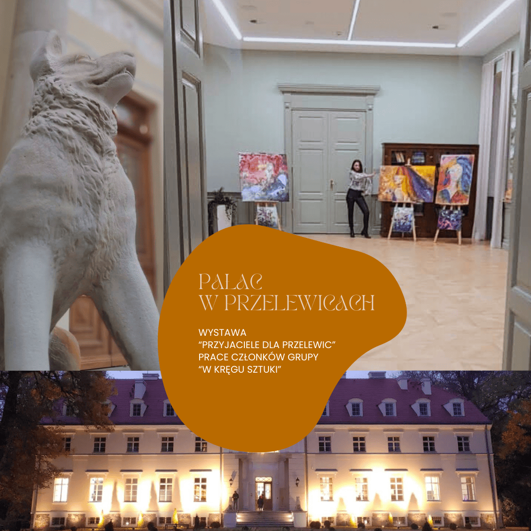 Wystawa malarstwa grupy W Kręgu Sztuki „Przyjaciele dla Przelewic”